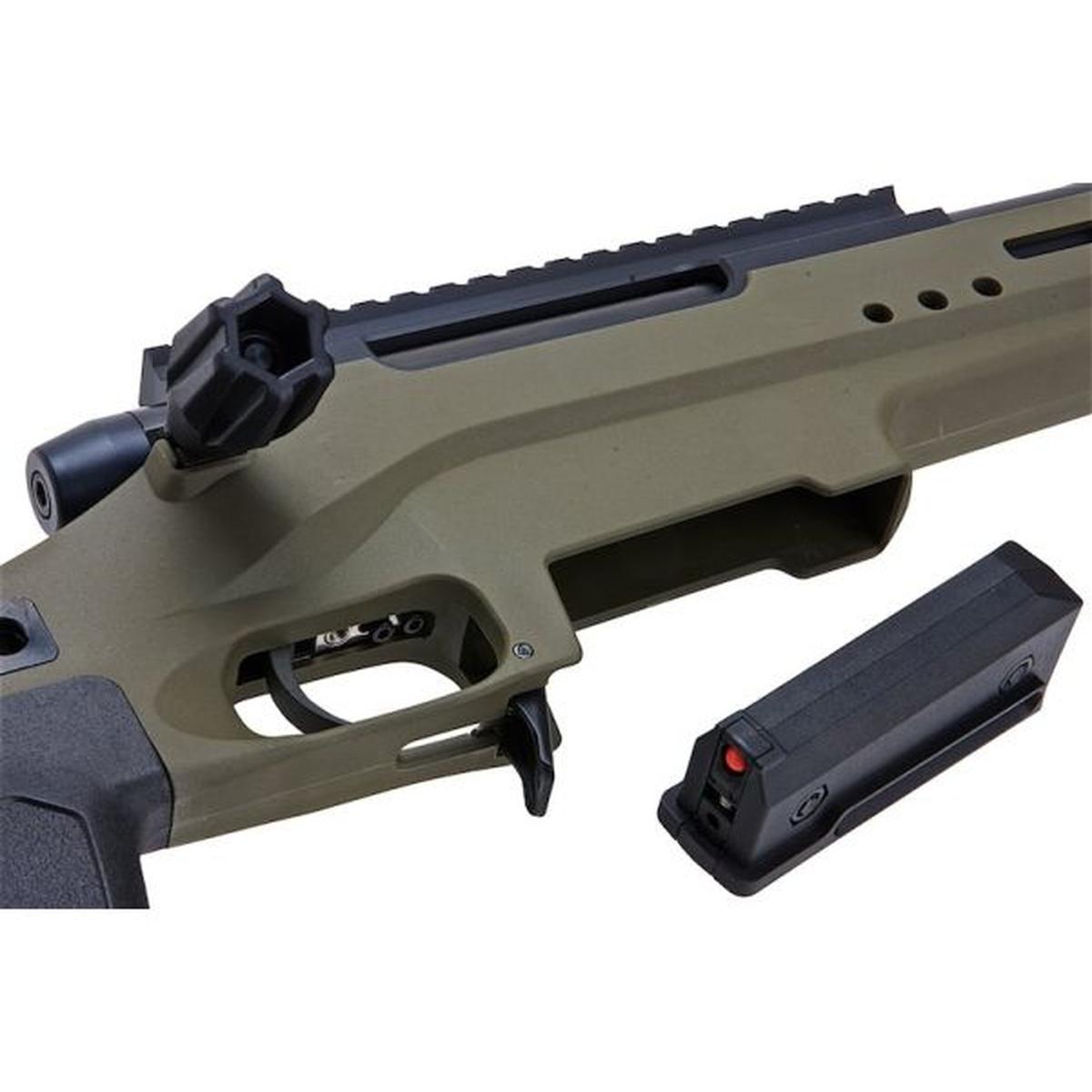 SILVERBACK TAC 41 L エアソフト ボルトアクション ライフル (OD)-AIRSOFT GOGO エアガン・サバゲー用品通販