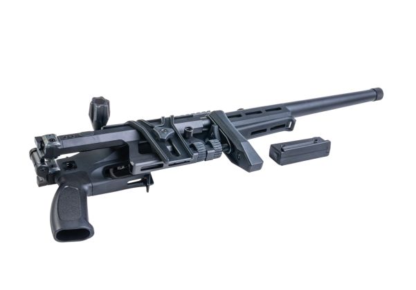Silverback TAC 41 L エアソフト ボルトアクションライフル、ライトシャーシ＆アルミストック（ブラック）-AIRSOFT GOGO エアガン・サバゲー用品通販