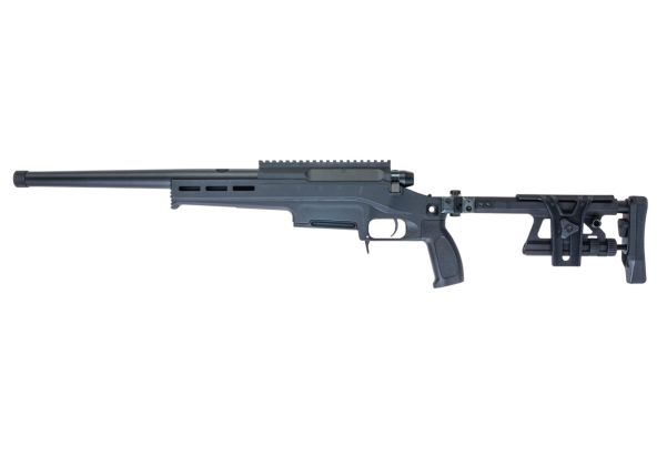 Silverback TAC 41 L エアソフト ボルトアクションライフル、ライトシャーシ＆アルミストック（ブラック）-AIRSOFT GOGO エアガン・サバゲー用品通販