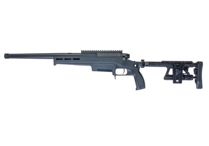 Silverback TAC 41 L エアソフト ボルトアクションライフル、ライトシャーシ＆アルミストック（ブラック）-AIRSOFT GOGO エアガン・サバゲー用品通販