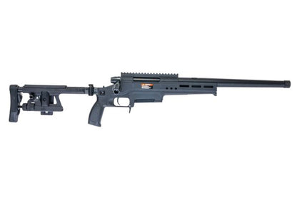Silverback TAC 41 L エアソフト ボルトアクションライフル、ライトシャーシ＆アルミストック（ブラック）-AIRSOFT GOGO エアガン・サバゲー用品通販