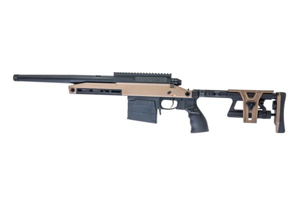Silverback TAC 41 L エアソフト ボルトアクションライフル、ライトシャーシ＆アルミストック（ブラック） (副本)-AIRSOFT GOGO エアガン・サバゲー用品通販