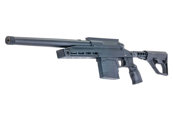 Silverback TAC 41 L エアソフト ボルトアクションライフル、ライトシャーシ＆アルミストック（ブラック） (副本) (副本)-AIRSOFT GOGO エアガン・サバゲー用品通販