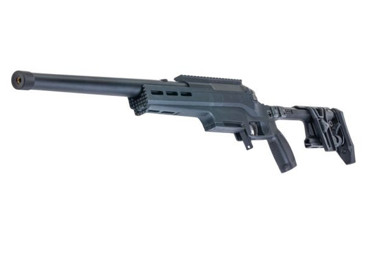 Silverback TAC 41 L エアソフト ボルトアクションライフル、ライトシャーシ＆アルミストック（ブラック）-AIRSOFT GOGO エアガン・サバゲー用品通販