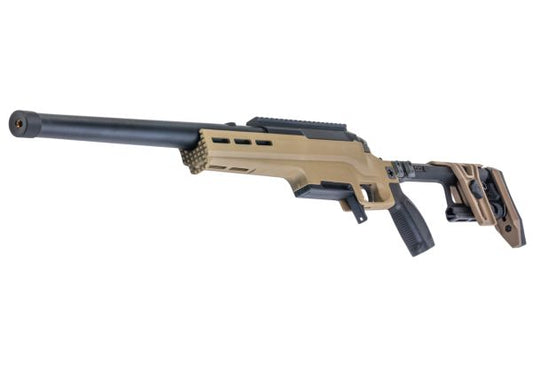 SilverBack TAC 41 L エアソフト ボルトアクションライフル、ライトシャーシ＆アルミストック（FDE）-AIRSOFT GOGO エアガン・サバゲー用品通販
