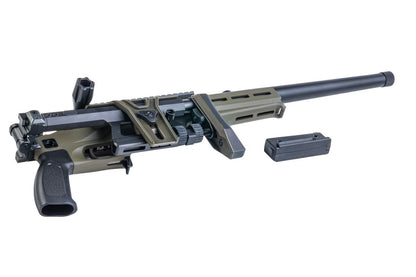 Silverback TAC 41 L エアソフト ボルトアクションライフル、ライトシャーシ＆アルミストック（OD）-AIRSOFT GOGO エアガン・サバゲー用品通販