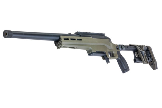 Silverback TAC 41 L エアソフト ボルトアクションライフル、ライトシャーシ＆アルミストック（OD）-AIRSOFT GOGO エアガン・サバゲー用品通販