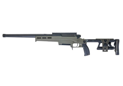 Silverback TAC 41 L エアソフト ボルトアクションライフル、ライトシャーシ＆アルミストック（スポーツバージョン、OD）-AIRSOFT GOGO エアガン・サバゲー用品通販