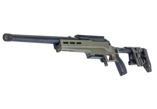Silverback TAC 41 L エアソフト ボルトアクションライフル、ライトシャーシ＆アルミストック（スポーツバージョン、OD）-AIRSOFT GOGO エアガン・サバゲー用品通販