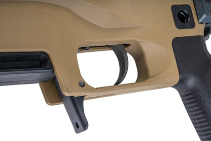 SIlverBack TAC 41 L エアソフト ボルトアクションライフル、ライトシャーシ＆バッファーーストック（FDE）-AIRSOFT GOGO エアガン・サバゲー用品通販