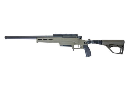 SIlverBack TAC 41 L エアソフト ボルトアクションライフル、ライトシャーシ＆バッファーーストック（OD）-AIRSOFT GOGO エアガン・サバゲー用品通販