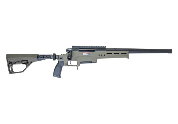 SIlverBack TAC 41 L エアソフト ボルトアクションライフル、ライトシャーシ＆バッファーーストック（OD）-AIRSOFT GOGO エアガン・サバゲー用品通販