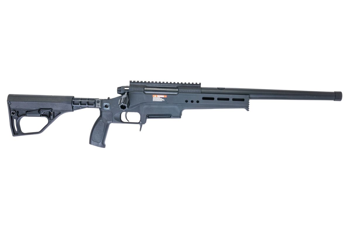 Silverback TAC 41 L エアソフト ボルトアクションライフル、ライトシャーシ＆バッファーーストック（スポーツバージョン、ブラック）-AIRSOFT GOGO エアガン・サバゲー用品通販