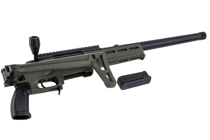 Silverback TAC 41 L エアソフトボルトアクションライフル、軽量シャーシ＆軽量ストック（OD）-AIRSOFT GOGO エアガン・サバゲー用品通販