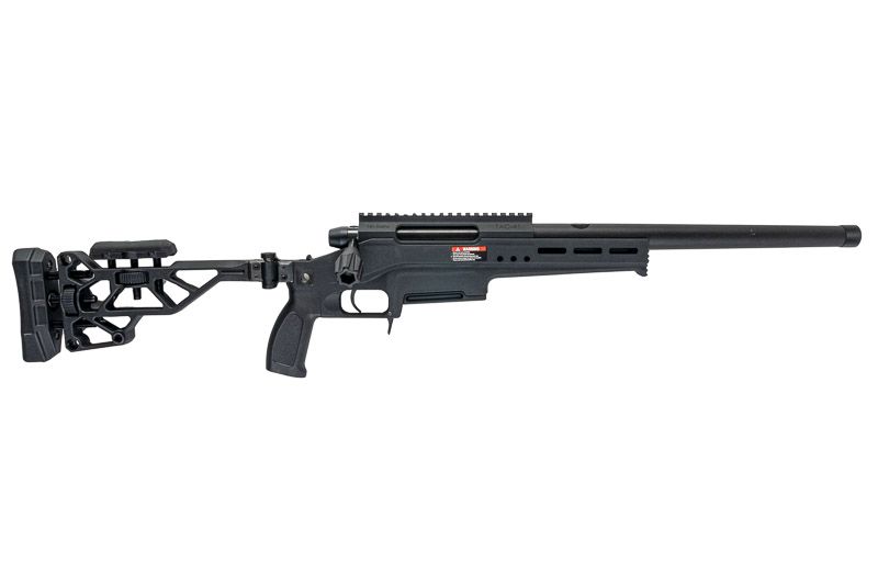 Silverback TAC 41 L エアソフトボルトアクションライフル、ライトシャーシ＆リーコンストック（ブラック）-AIRSOFT GOGO エアガン・サバゲー用品通販