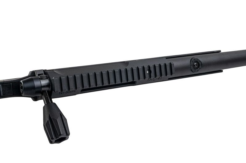 Silverback TAC 41 L エアソフトボルトアクションライフル、ライトシャーシ＆リーコンストック（ブラック）-AIRSOFT GOGO エアガン・サバゲー用品通販