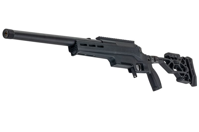 Silverback TAC 41 L エアソフトボルトアクションライフル、ライトシャーシ＆リーコンストック（ブラック）-AIRSOFT GOGO エアガン・サバゲー用品通販