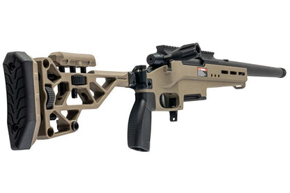 Silverback TAC 41 L エアソフトボルトアクションライフル、ライトシャーシ＆リーコンストック（FDE）-AIRSOFT GOGO エアガン・サバゲー用品通販