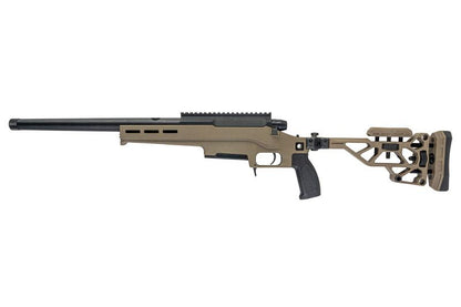Silverback TAC 41 L エアソフトボルトアクションライフル、ライトシャーシ＆リーコンストック（FDE）-AIRSOFT GOGO エアガン・サバゲー用品通販
