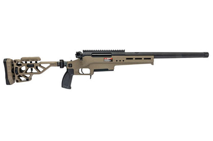 Silverback TAC 41 L エアソフトボルトアクションライフル、ライトシャーシ＆リーコンストック（FDE）-AIRSOFT GOGO エアガン・サバゲー用品通販