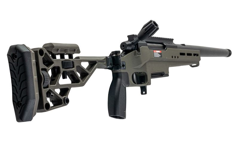 Silverback TAC 41 L エアソフトボルトアクションライフル、ライトシャーシ＆リーコンストック（OD）-AIRSOFT GOGO エアガン・サバゲー用品通販