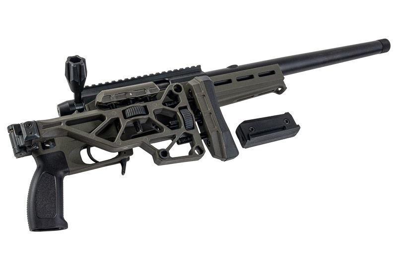 Silverback TAC 41 L エアソフトボルトアクションライフル、ライトシャーシ＆リーコンストック（OD）-AIRSOFT GOGO エアガン・サバゲー用品通販