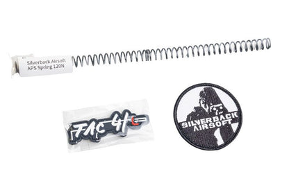 Silverback TAC 41 L エアソフトボルトアクションライフル、ライトシャーシ＆リーコンストック（スポーツバージョン、ブラック）-AIRSOFT GOGO エアガン・サバゲー用品通販