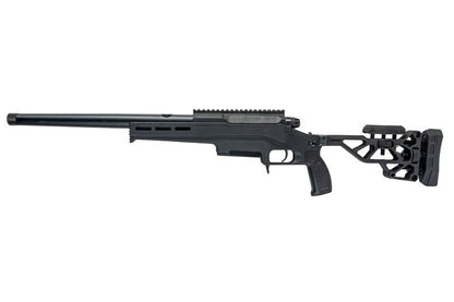 Silverback TAC 41 L エアソフトボルトアクションライフル、ライトシャーシ＆リーコンストック（スポーツバージョン、ブラック）-AIRSOFT GOGO エアガン・サバゲー用品通販
