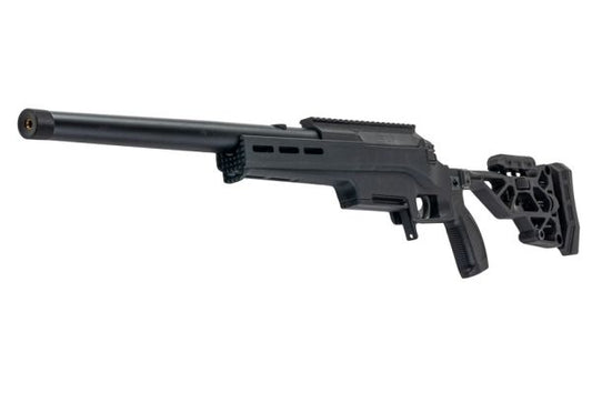 Silverback TAC 41 L エアソフトボルトアクションライフル、ライトシャーシ＆リーコンストック（スポーツバージョン、ブラック）-AIRSOFT GOGO エアガン・サバゲー用品通販