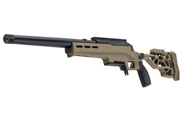 Silverback TAC 41 L エアソフトボルトアクションライフル、ライトシャーシ＆リーコンストック（スポーツバージョン、FDE）-AIRSOFT GOGO エアガン・サバゲー用品通販