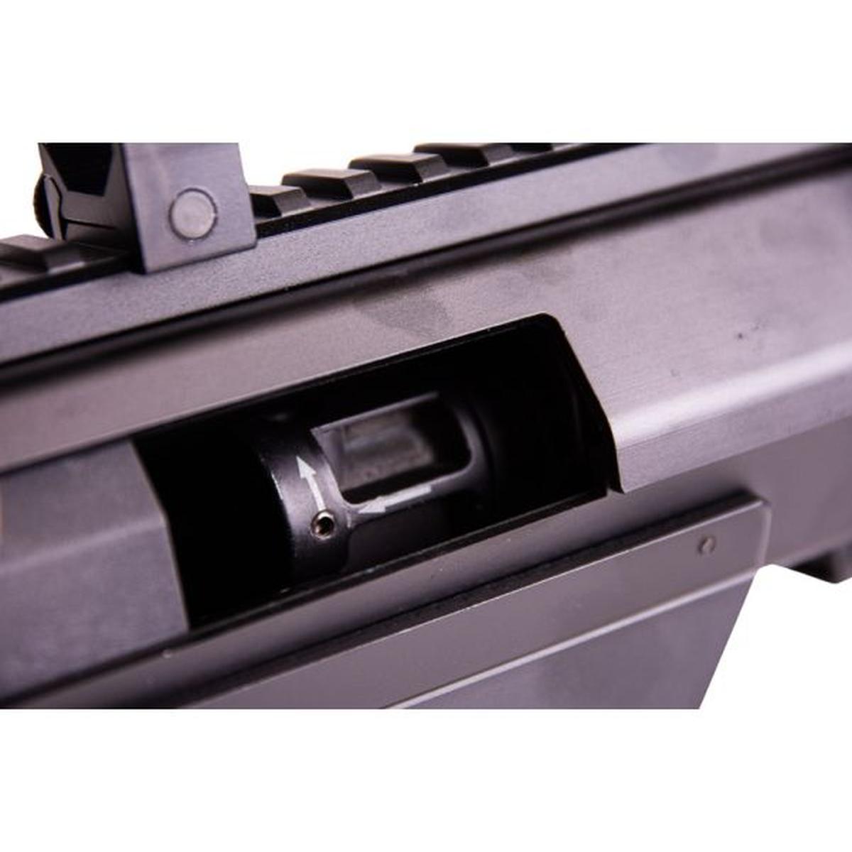 Snow Wolf BARRETT M82A1 エアソフト スナイパーライフル 3-9x50E スコープ付き (スプリングパワー) - ブラック-AIRSOFT GOGO エアガン・サバゲー用品通販