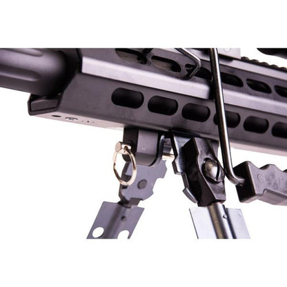 Snow Wolf BARRETT M82A1 エアソフト スナイパーライフル 3-9x50E スコープ付き (スプリングパワー) - ブラック-AIRSOFT GOGO エアガン・サバゲー用品通販