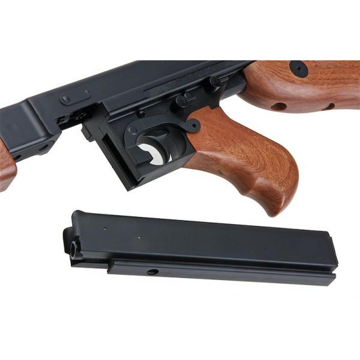 SNOW WOLF トンプソン M1A1 SMG エアソフト電動ガンライフル (メタル
