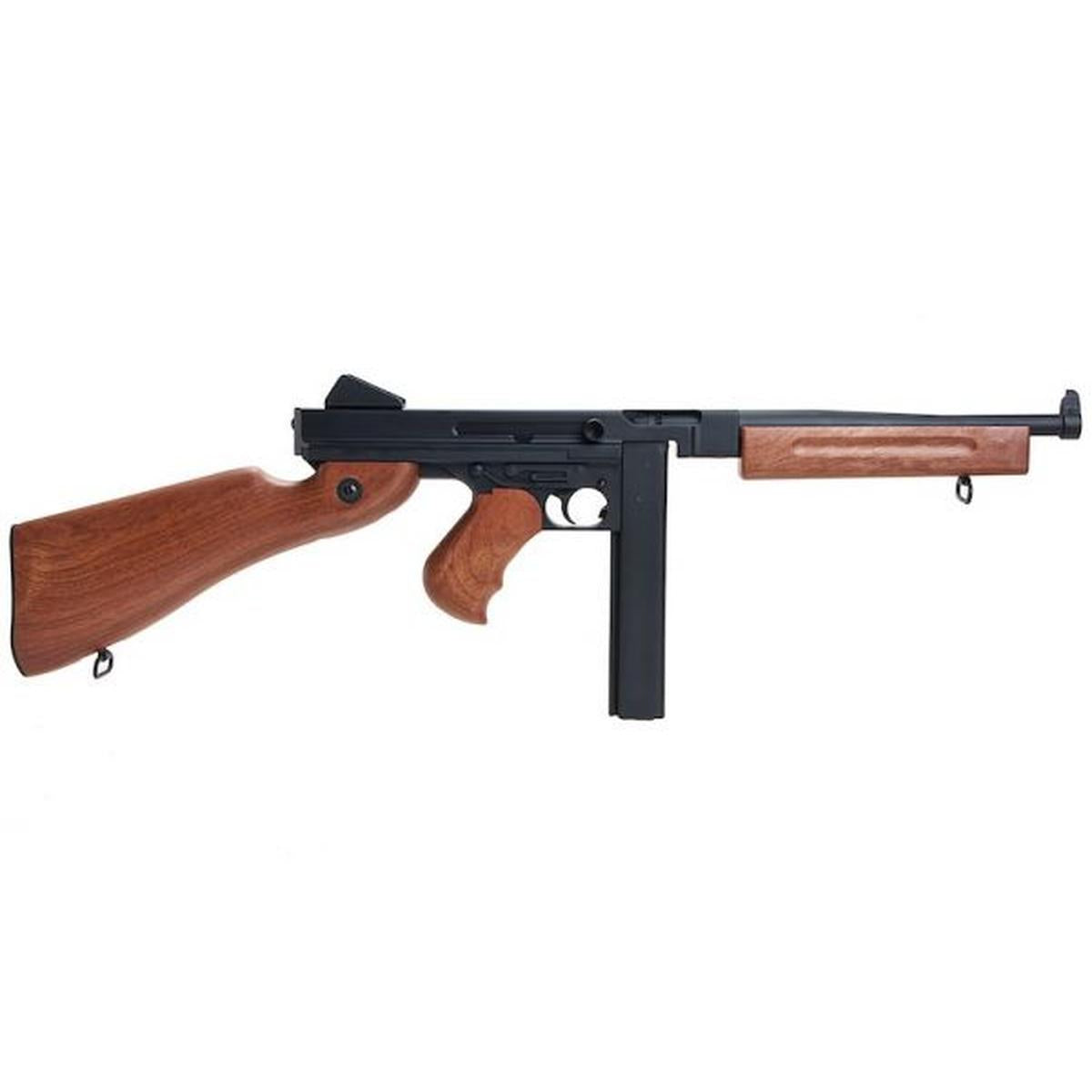 SNOW WOLF トンプソン M1A1 SMG エアソフト電動ガンライフル (メタルボディ)(SW-05)-AIRSOFT GOGO エアガン・サバゲー用品通販