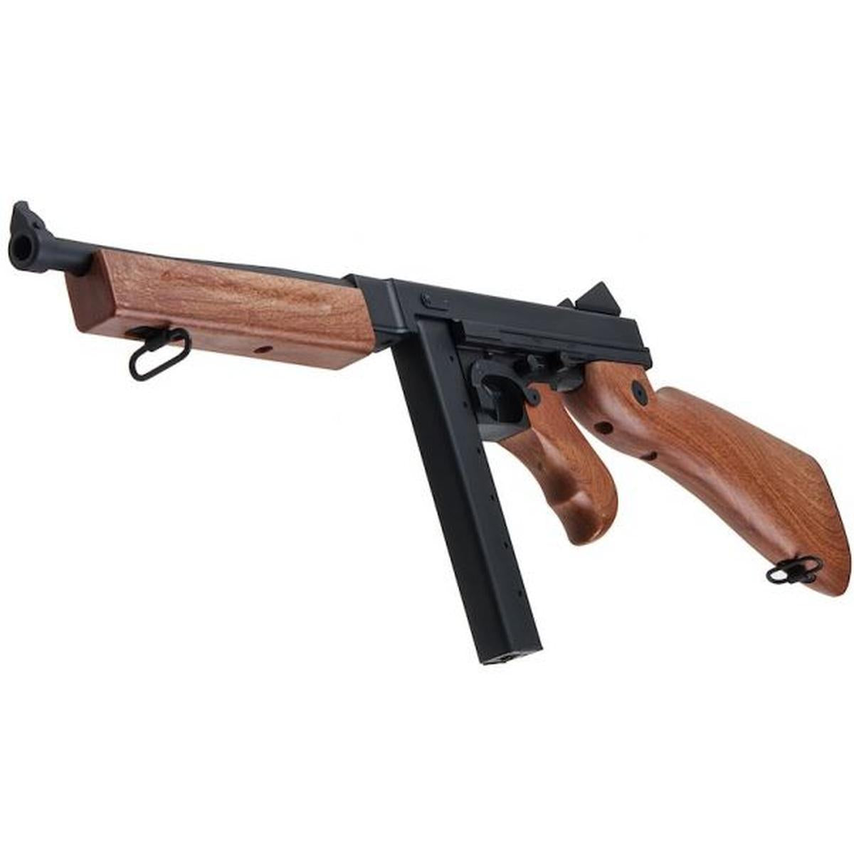 SNOW WOLF トンプソン M1A1 SMG エアソフト電動ガンライフル (メタル