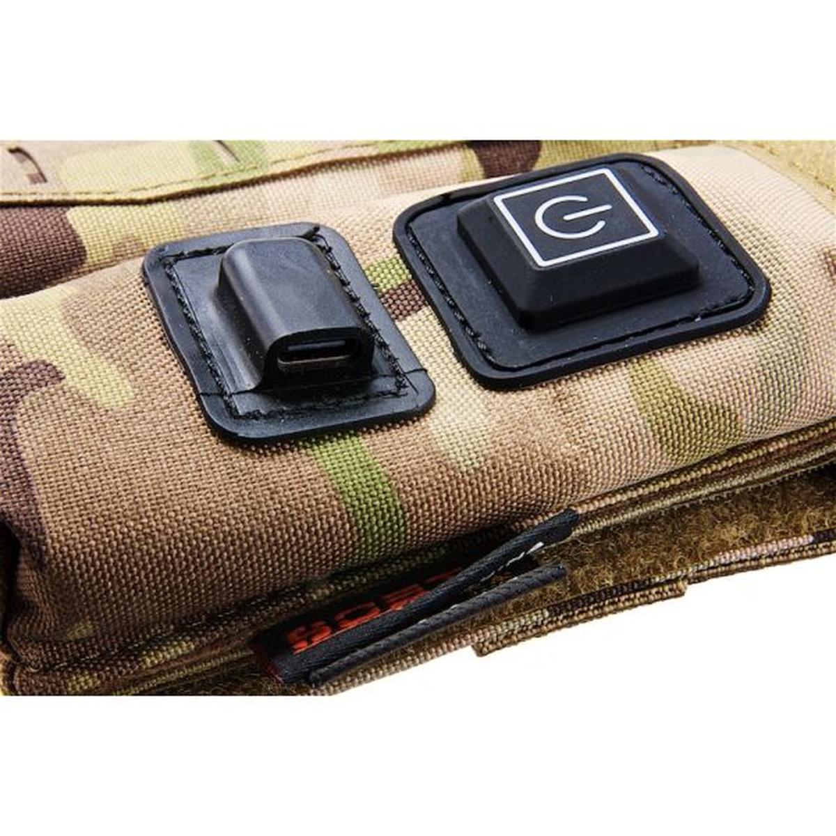 SOETAC 9MM トリプル マガジン ウォーマー ポーチ - マルチカム-AIRSOFT GOGO エアガン・サバゲー用品通販