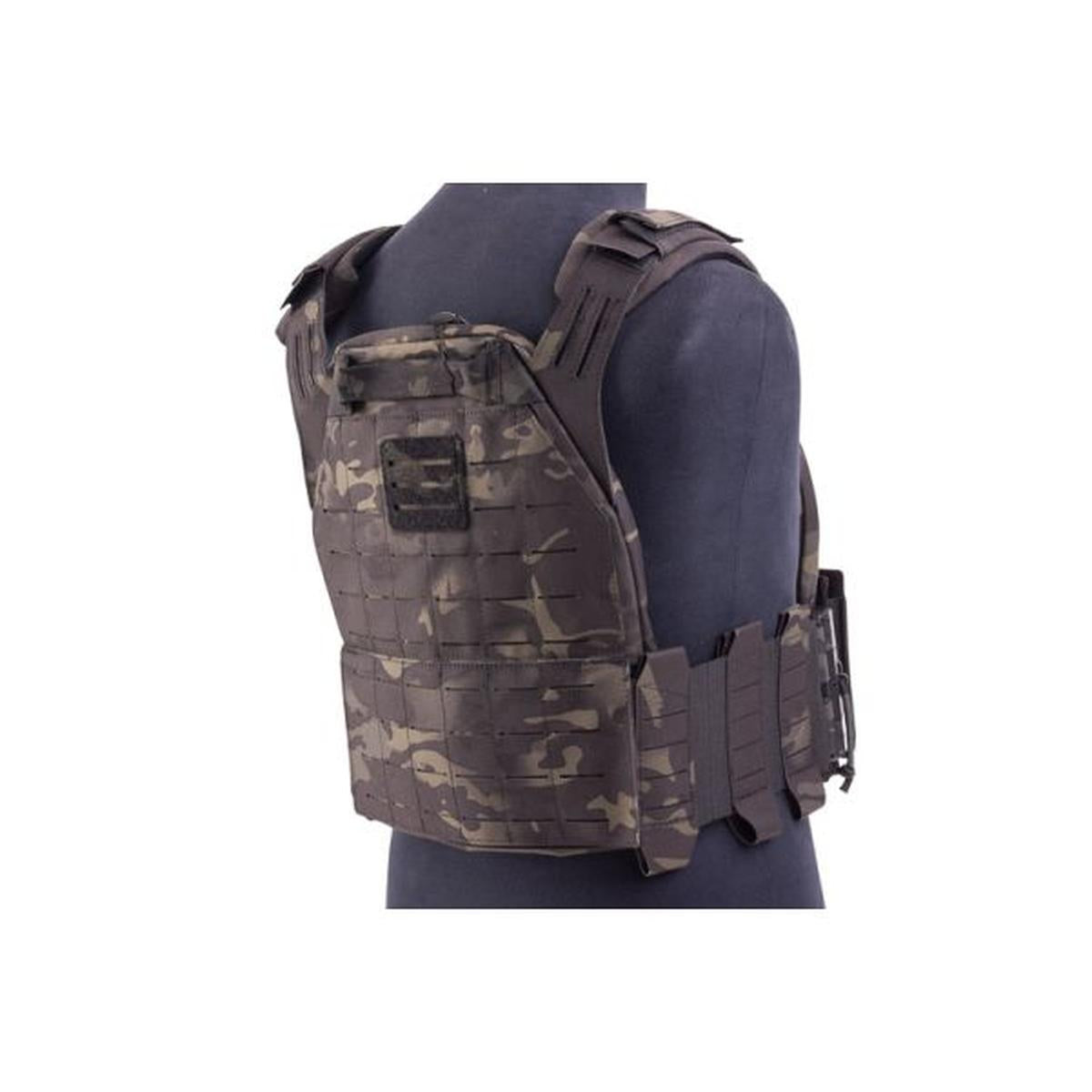 SOETAC マグネティック QD XPC プレート キャリア (マルチカム ブラック)-AIRSOFT GOGO エアガン・サバゲー用品通販