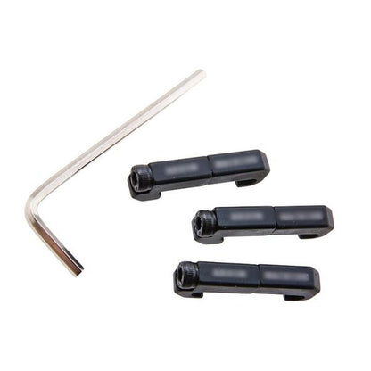 SOTAC 1913 ピカティニーワイヤーガイドシステム - ブラック (3個/セット) タイプ B-AIRSOFT GOGO エアガン・サバゲー用品通販