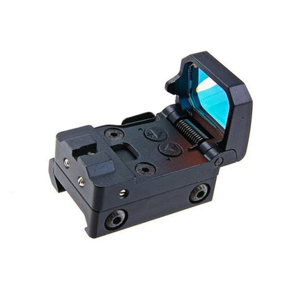 SOTAC 調節可能 RMT フリップアップ レッド ドット サイト (CNC アルミニウム) - ブラック-AIRSOFT GOGO エアガン・サバゲー用品通販