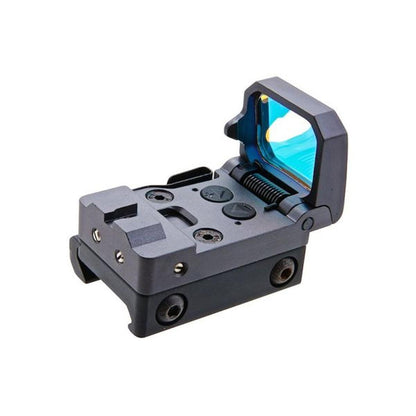 SOTAC 調節可能 RMT フリップアップ レッド ドット サイト (CNC アルミニウム) - グレー-AIRSOFT GOGO エアガン・サバゲー用品通販