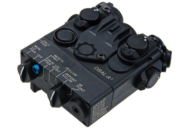 SOTAC DBAL-A2 照準装置 (プラスチック、グリーンレーザー) - ブラック-AIRSOFT GOGO エアガン・サバゲー用品通販