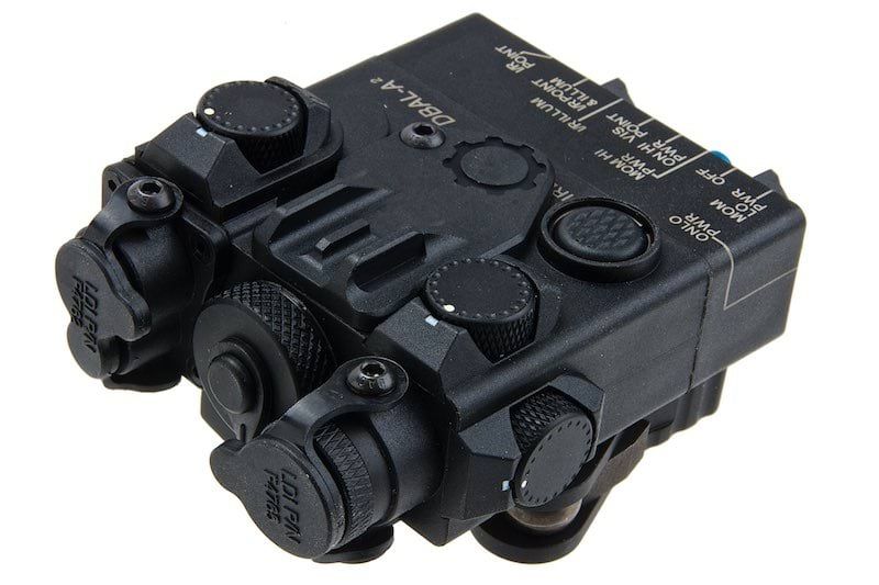 SOTAC DBAL-A2 照準装置 (プラスチック、グリーンレーザー) - ブラック-AIRSOFT GOGO エアガン・サバゲー用品通販
