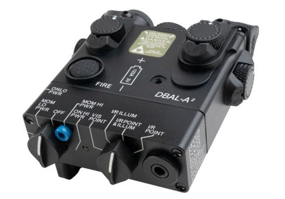 SOTAC DBAL-A2 レーザーデバイス（IR付き赤色レーザー） - ブラック-AIRSOFT GOGO エアガン・サバゲー用品通販