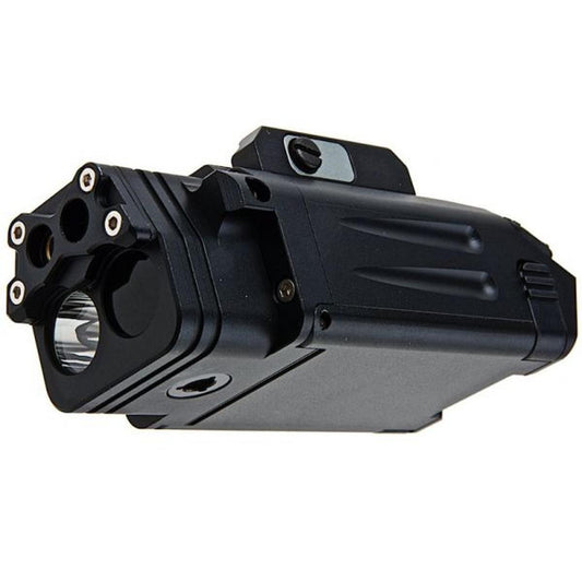 SOTAC DBAL-PL 懐中電灯 / 赤色レーザーおよび IR 付きウェポンライト - ブラック-AIRSOFT GOGO エアガン・サバゲー用品通販