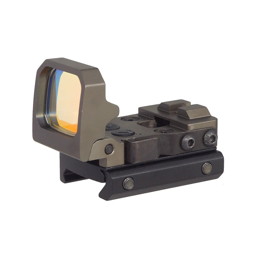 SOTAC RMT フリップアップ式リフレックス赤ドットサイト (M-009) - ダークアース-AIRSOFT GOGO エアガン・サバゲー用品通販