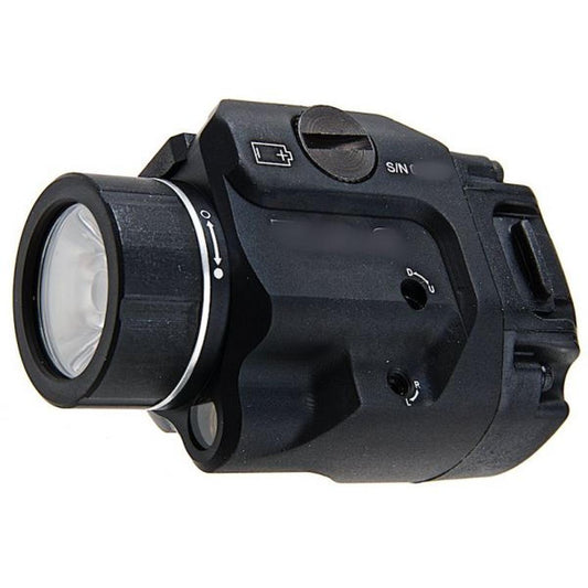 SOTAC TLR-8 懐中電灯/ウェポンライト (赤色レーザー付き) - ブラック-AIRSOFT GOGO エアガン・サバゲー用品通販
