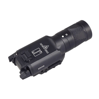 SOTAC X300V-IR ウェポンフラッシュライト ホワイト/IR LED (SD-49)- ブラック-AIRSOFT GOGO エアガン・サバゲー用品通販