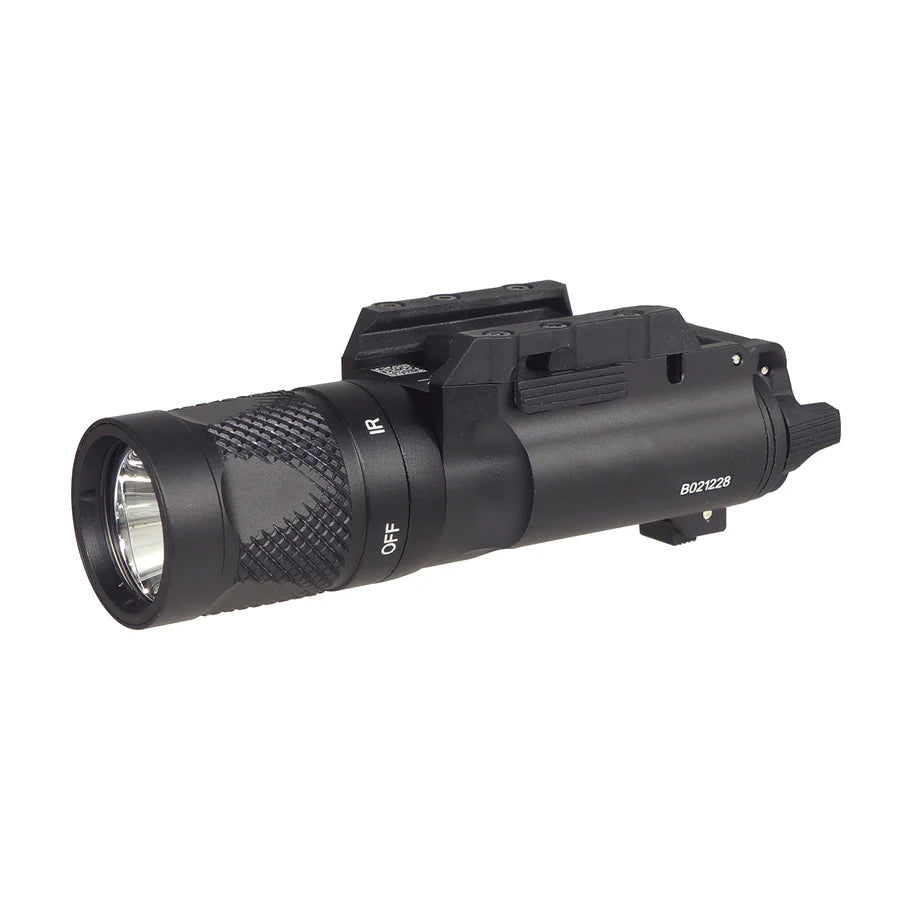 SOTAC X300V-IR ウェポンフラッシュライト ホワイト/IR LED (SD-49)- ブラック-AIRSOFT GOGO エアガン・サバゲー用品通販