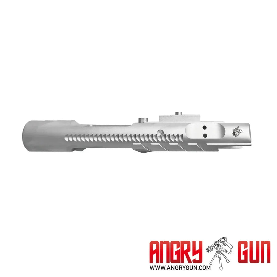 Angry Gun KAC スチールクロームサンドカッターボルトキャリア（マルイ MWS M4 GBB用）