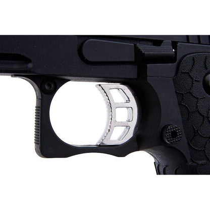 SRC HELIOS MK IV HI CAPA 5.1 GBB エアソフト ピストル - ブラック-AIRSOFT GOGO エアガン・サバゲー用品通販